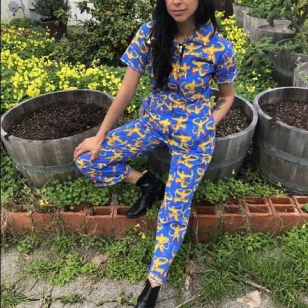✨RARE✨ Nooworks Tiger Man Jumpsuit / Coveralls